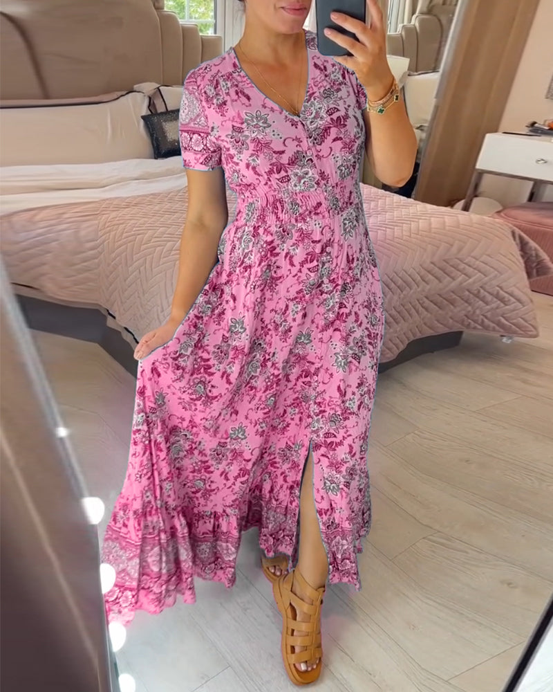 Olivia™ - Vestido con estampado floral