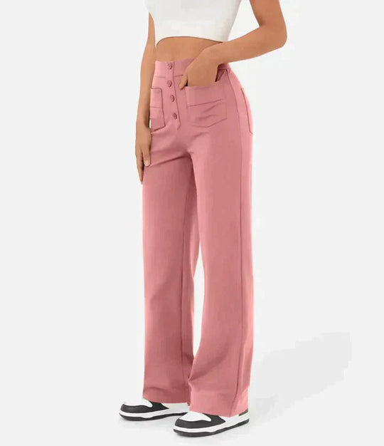 Giovanna™ 2.0 - Pantalón casual elástico de cintura alta