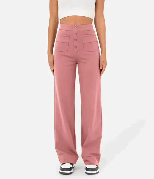 Giovanna™ 2.0 - Pantalón casual elástico de cintura alta