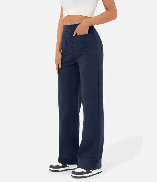 Giovanna™ 2.0 - Pantalón casual elástico de cintura alta